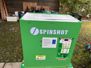 Demo - Spinshot High Spin Plus-2 Tennis Ball Machine with Watch Remote