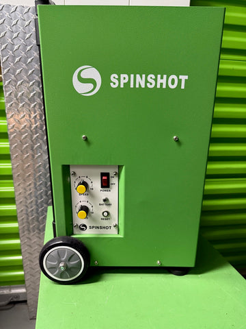 DEMO Spinshot Lite Tennis Ball Machine